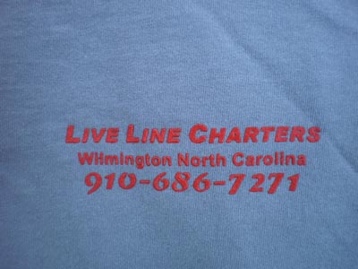 Front of grey T-shirt