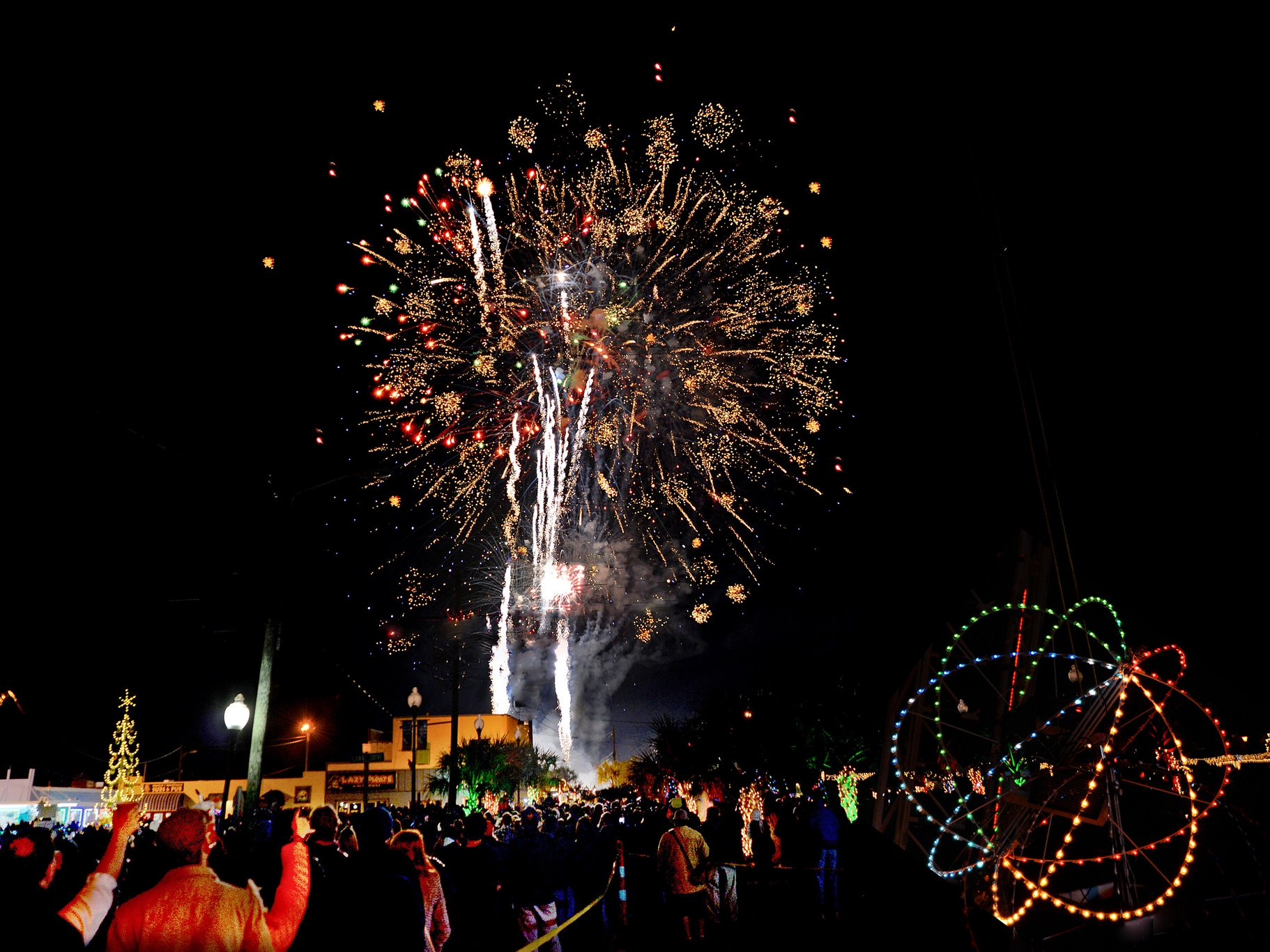 Island of Lights New Year's Eve firework show