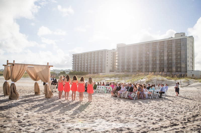 Shell Island Wedding, Wrightsville Beach