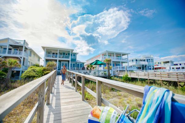 Vacation Rentals - Kure Beach Homes w/ boy