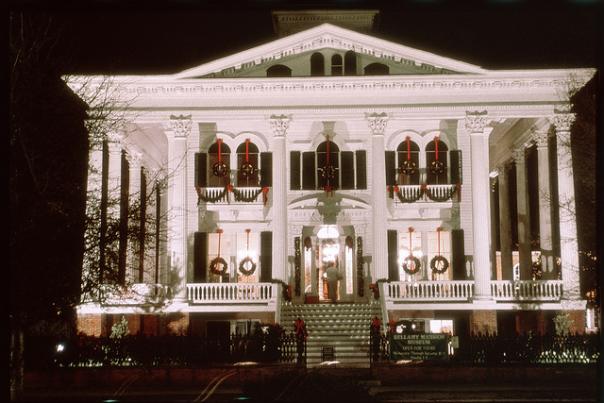 Bellamy Mansion at Christmas