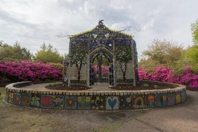 Minnie Evans Bottle Chapel at Airlie Gardens