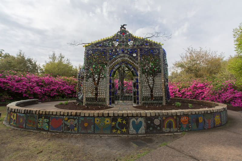 Minnie Evans Bottle Chapel at Airlie Gardens