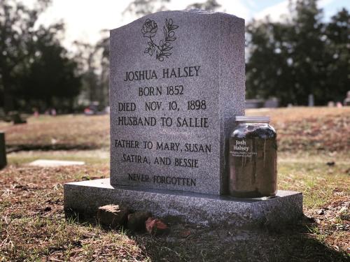 Joshua Halsey Headstone