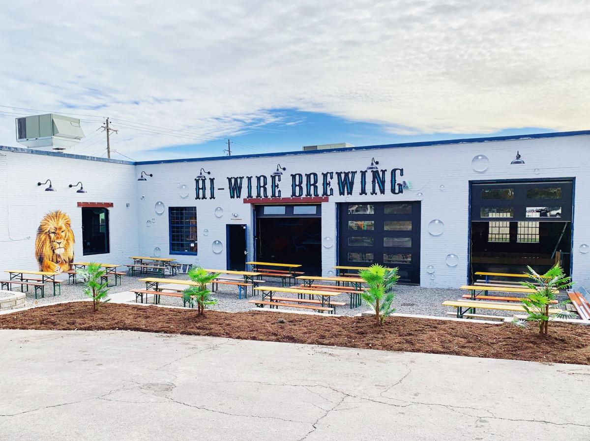 Hi-Wire Brewing Beer Garden