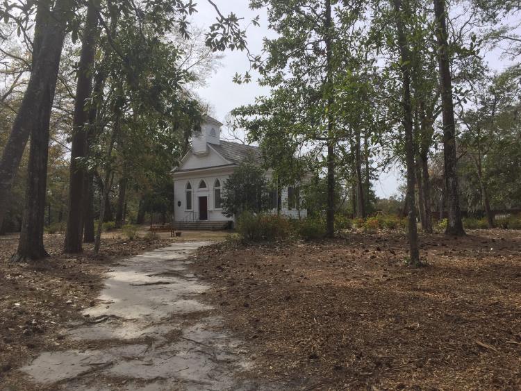 Mount Lebanon Chapel at Airlie Gardens