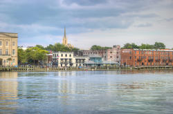 Wilmington Riverfront at the foot of Market Street